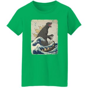 The Great Godzilla Off Kanagawa Shirt