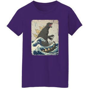 The Great Godzilla Off Kanagawa Shirt