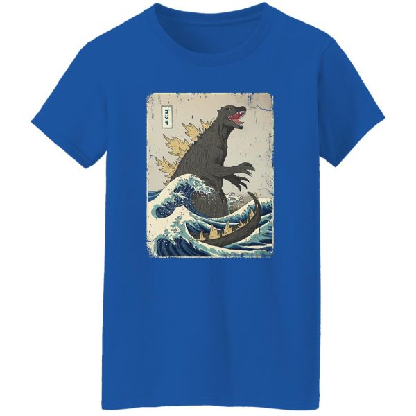 The Great Godzilla Off Kanagawa Shirt