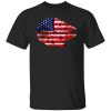 Star Wars The Millennium Falcon American Flag Shirt