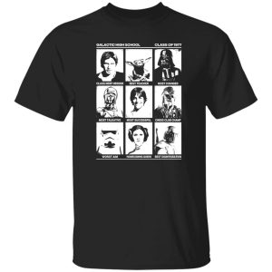 Star Wars Galactic High School Class Of 1977 Yearbook Shirt