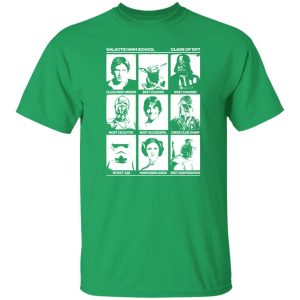 Star Wars Galactic High School Class Of 1977 Yearbook Shirt