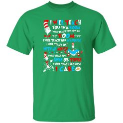 Dr Seuss Cat I Will Teach You In The Room I Will Teach You Now On Zoom Shirt