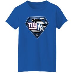 New York Giants And New York Yankees Superman Shirt