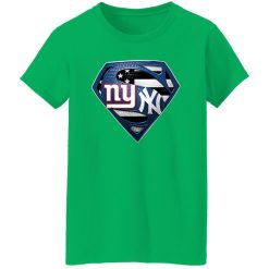 New York Giants And New York Yankees Superman Shirt