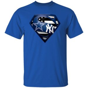 New York Jets And New York Yankees Superman Shirt