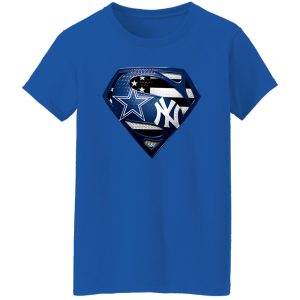 New York Jets And New York Yankees Superman Shirt