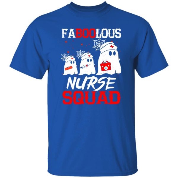 Halloween Faboolous Nurse Squad Shirt