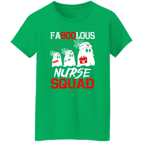 Halloween Faboolous Nurse Squad Shirt