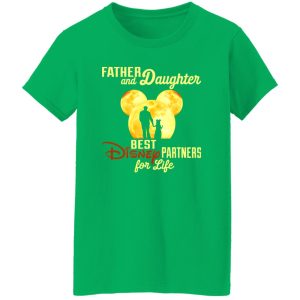 Father And Daughter Best Disney Partners For Life Shirt