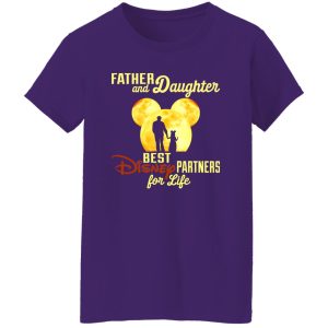 Father And Daughter Best Disney Partners For Life Shirt