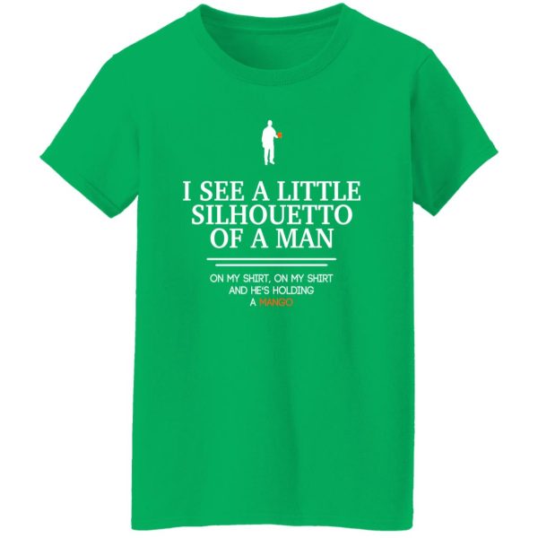 I see a little Silhouetto of a man V2 Shirt