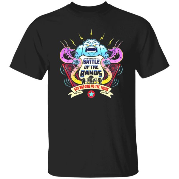 Battle Of The Bands Sex Bob-omb Vs The Twins Shirt