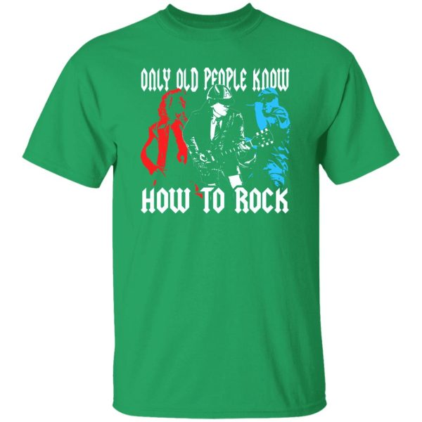 AC-DC Only Old People Know How To Rock Shirt