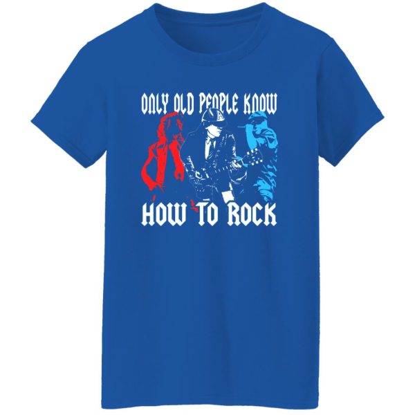 AC-DC Only Old People Know How To Rock Shirt