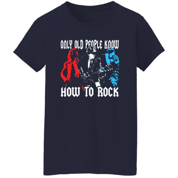 AC-DC Only Old People Know How To Rock Shirt