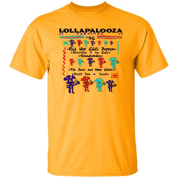 Lollapalooza Festival 1992 Shirt