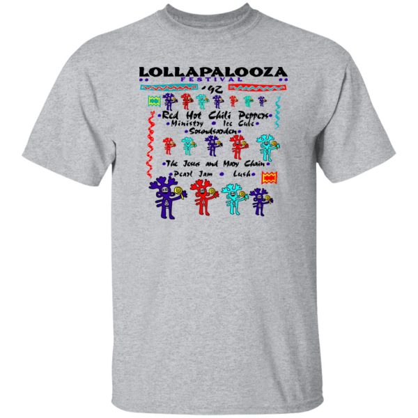 Lollapalooza Festival 1992 Shirt