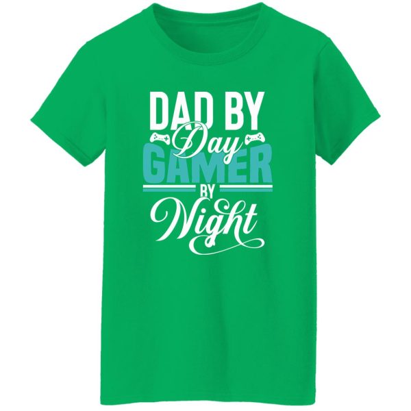 Dad by day gamer by night Shirt