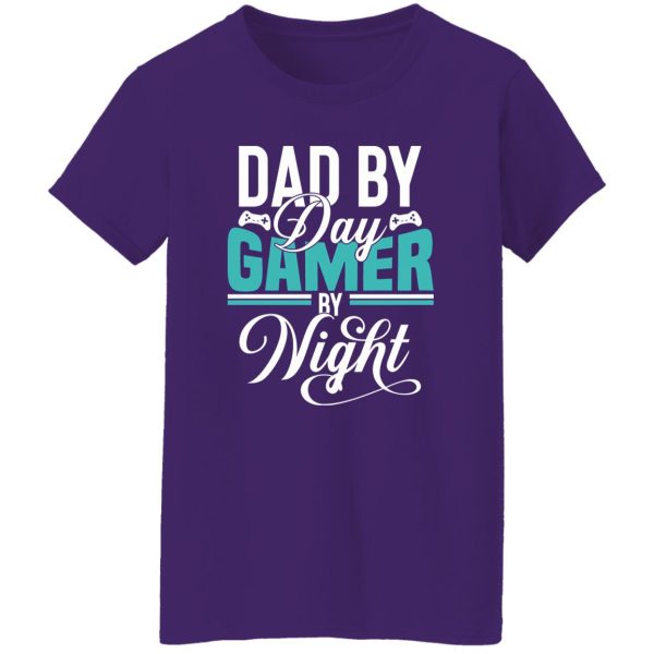 Dad by day gamer by night Shirt