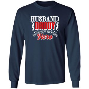 Husband daddy protector provider hero Shirt