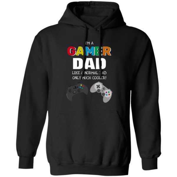 Cool Colorful 'GAMER' DAD Father's Day Shirt