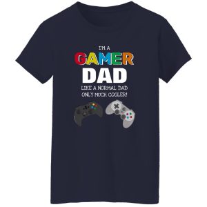 Cool Colorful 'GAMER' DAD Father's Day Shirt