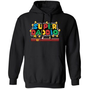 SUPER DADDIO Gamer Dad Gift Shirt