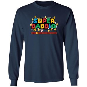 SUPER DADDIO Gamer Dad Gift Shirt