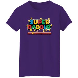 SUPER DADDIO Gamer Dad Gift Shirt