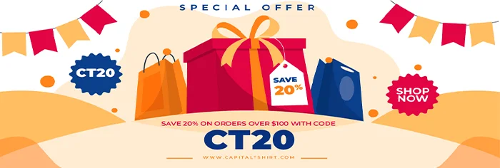 Save 20% on orders over $100 with code CT20
