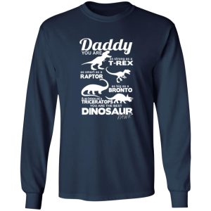 Fathers Day T Shirt DADDY You Are The BEST DINOSAUR Dad Men's Fun Gift Novelty Shirt