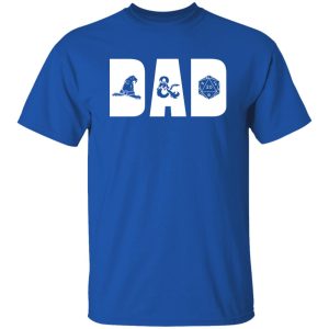 DND Gift for Day Fathers Day Gift for Husband Present Dungeon Master Cool Dad Shirt