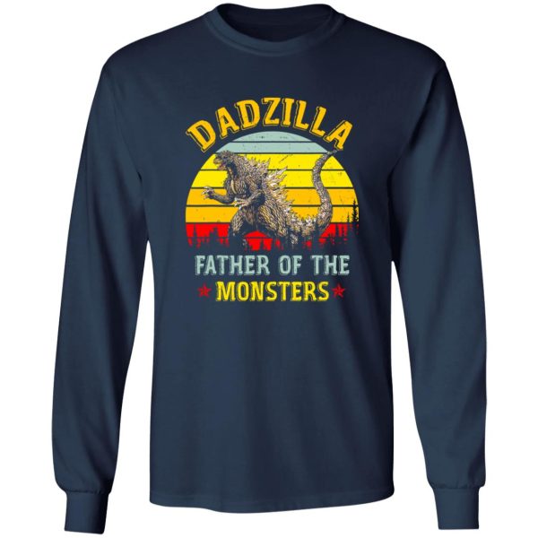 Dadzilla Funny Dad Shirt