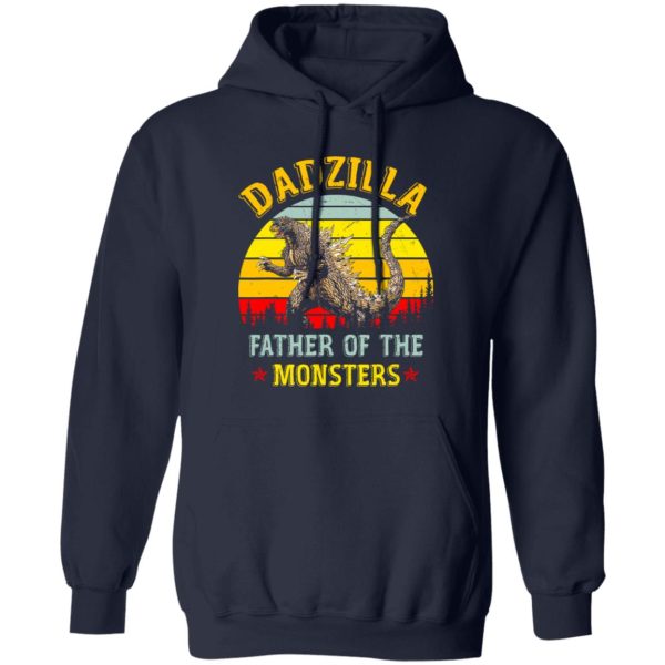 Dadzilla Funny Dad Shirt