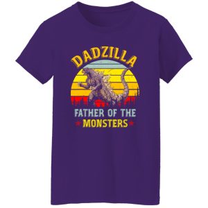 Dadzilla Funny Dad Shirt