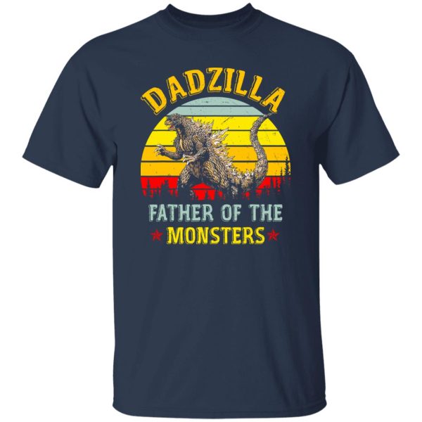 Dadzilla Funny Dad Shirt