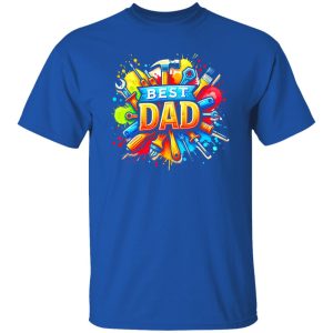 fathers day,T-shirt with the child's name ,Dad gift Shirt