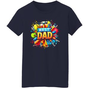 fathers day,T-shirt with the child's name ,Dad gift Shirt