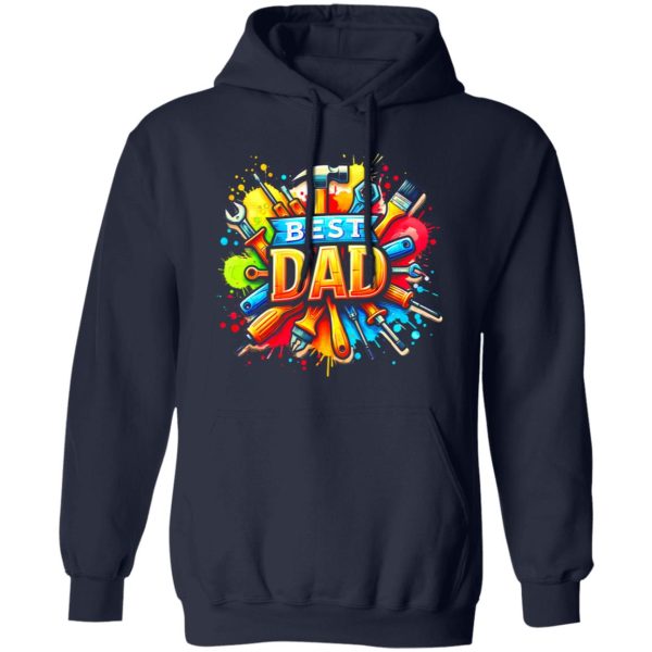 fathers day,T-shirt with the child's name ,Dad gift Shirt