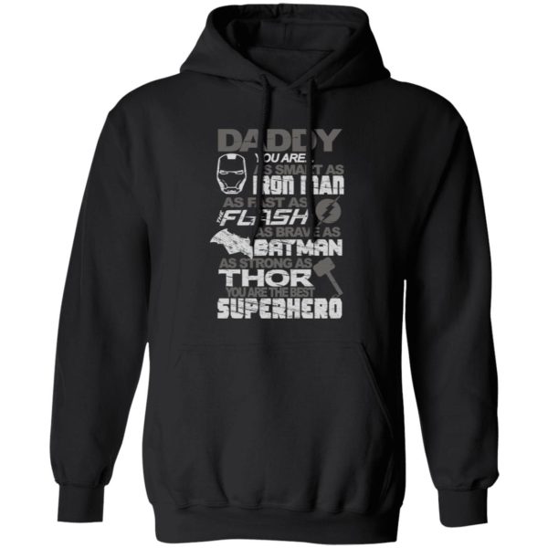 DADDY IRON BEST Superhero Shirt