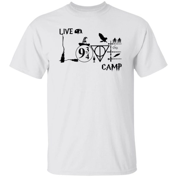 Live Love Camp Harry Potter Love With Autism Shirt