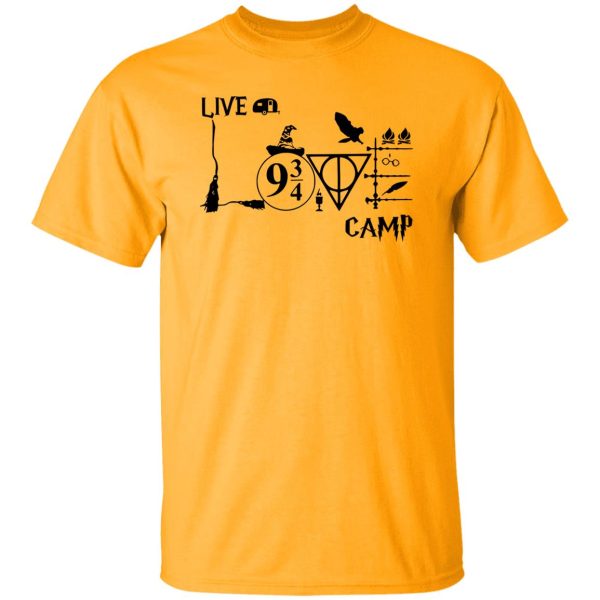 Live Love Camp Harry Potter Love With Autism Shirt