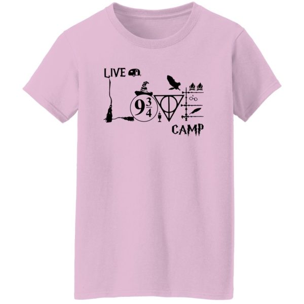 Live Love Camp Harry Potter Love With Autism Shirt