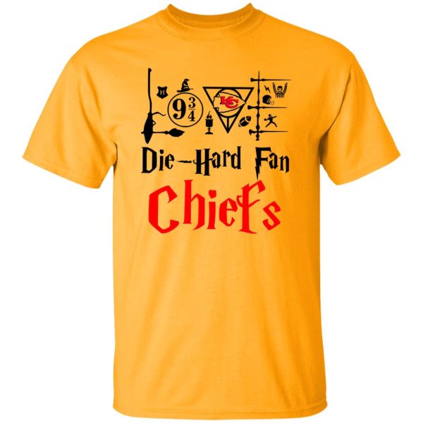 Die-Hard Fan Kansas CityChiefs Harry Potter Shirt