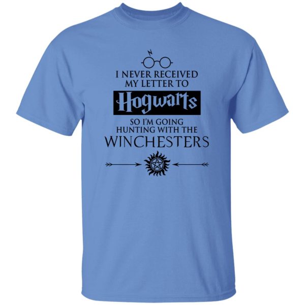 I Never Received My Letter To Hogwarts So I’m Going Hunting With The Winchester Shirt