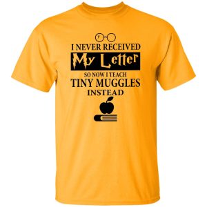 I Never Recieved My Letter So Now I Teach Tiny Muggles Instead Shirt