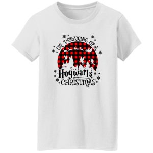 Hogwarts Christmas Shirt, I’m Dreaming Of A Hogwarts Christmas Shirt