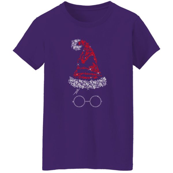 Harry Potter Sorting Hat Sparkling Christmas Shirt