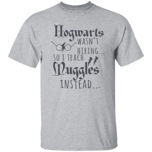 HP Shirt for Teachers, I Teach Muggles, Gift for Nerds, Wizard Shirt, Potter Teacher Appreciation Shirt